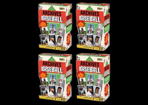 2021 Topps Archives Baseball Blaster Box 4x Lot