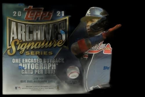 2021 Topps Archives Signature Series Active Player Baseball Hobby Box