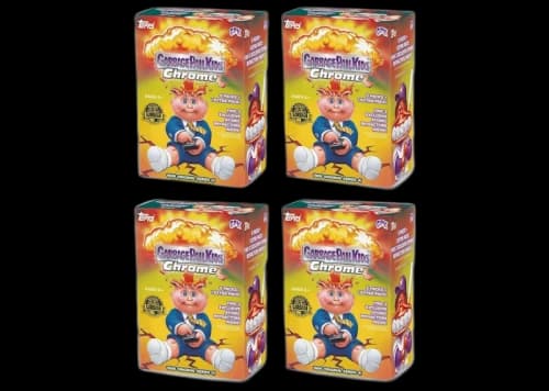 2021 Topps Chrome Garbage Pail Kids Series 4 Blaster Box 4x Lot