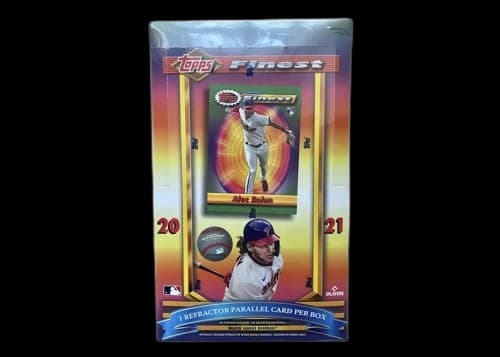 2021 Topps Finest Flashbacks Baseball Hobby Box