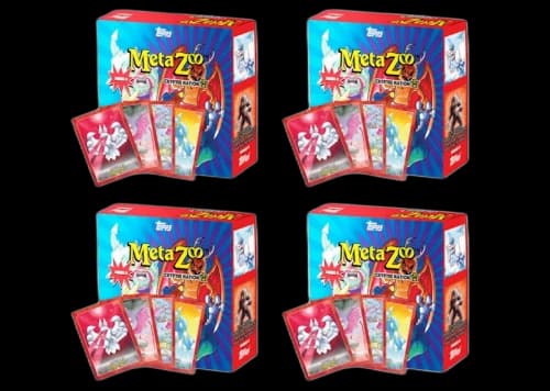 2021 Topps MetaZoo TCG Cryptid Nation Series 0 (30-Card Pack) 4x Lot