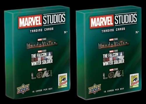 2021 Upper Deck Marvel Studios SDCC Exclusive Box 2x Lot