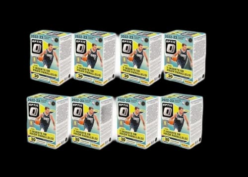 2022-23 Panini Donruss Optic Basketball Blaster Box 8x Lot