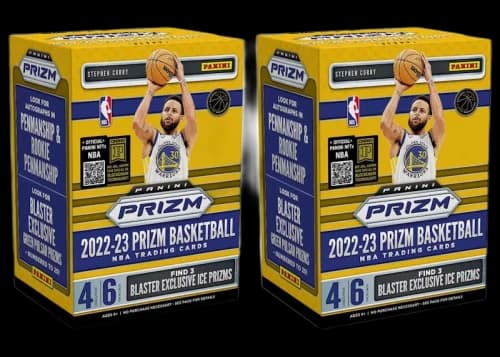 2022-23 Panini Prizm Basketball Blaster Box (Ice Prizms) 2x Lot