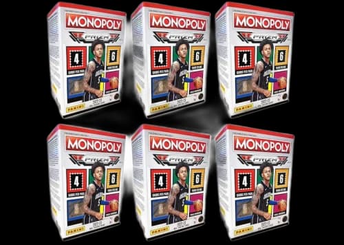 2022-23 Panini Prizm Monopoly Basketball Blaster Box 6x Lot