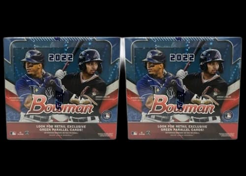 2022 Bowman Baseball 24 Pack Retail Box 2x Lot