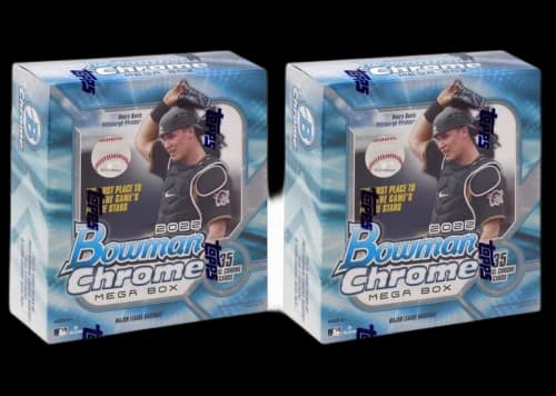 2022 Bowman Chrome Baseball Mega Box 2x Lot