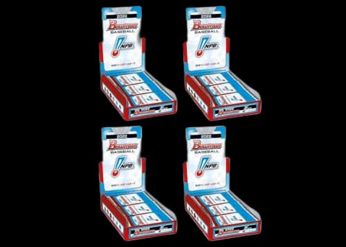 2022 Bowman NPB (Nippon Professional Baseball) Baseball Hobby Box 4x Lot