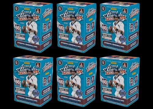 2022 Panini Absolute Football Fanatics Exclusive Blaster Box (Purple Parallels) 6x Lot