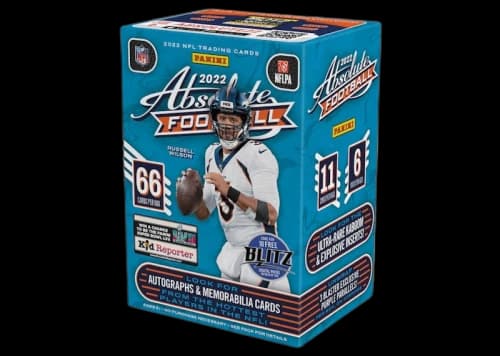 2022 Panini Absolute Football Fanatics Exclusive Blaster Box (Purple Parallels)