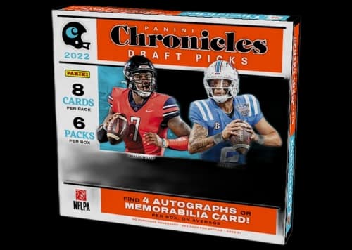2022 Panini Chronicles Draft Picks Collegiate Football Hobby Box