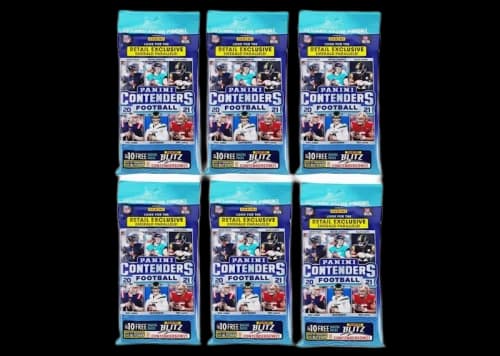 2022 Panini Contenders Football Value Pack 6x Lot