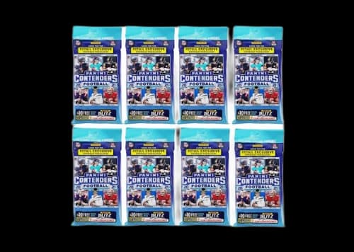 2022 Panini Contenders Football Value Pack 8x Lot