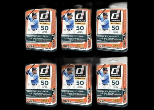 2022 Panini Donruss Baseball Hanger Box 6x Lot