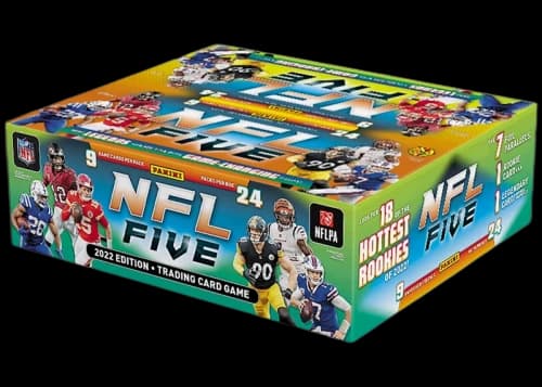 2022 Panini Five Football Trading Card Game Starter Deck Booster Box