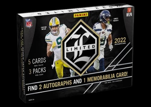2022 Panini Limited Football Hobby Box