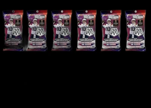 2022 Panini Mosaic Football Hanger Pack (Orange Parallels) 12x Lot