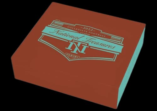 2022 Panini National Treasures Collegiate Football Hobby Box