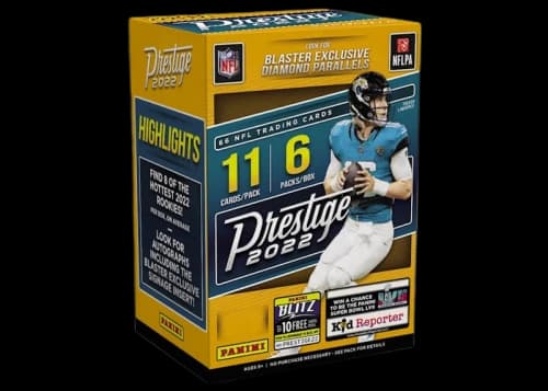 2022 Panini Prestige Football Blaster Box