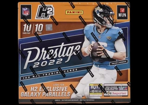 2022 Panini Prestige Football H2 Hobby Hybrid Box