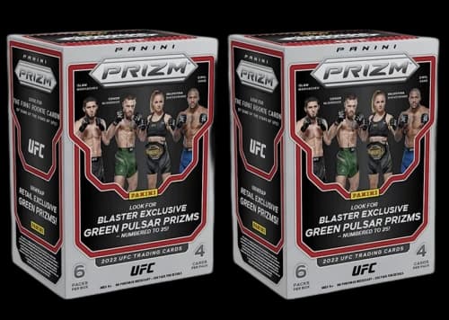 2022 Panini Prizm UFC Blaster Box 2x Lot