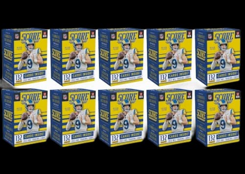 2022 Panini Score Football Fanatics Exclusive Blaster Box (Pink Parallels) 10x Lot