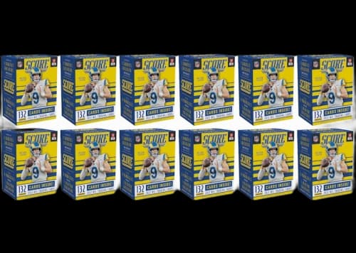 2022 Panini Score Football Fanatics Exclusive Blaster Box (Pink Parallels) 12x Lot