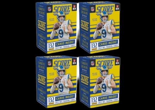 2022 Panini Score Football Fanatics Exclusive Blaster Box (Pink Parallels) 4x Lot