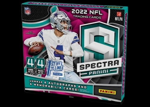 2022 Panini Spectra Football 1st Off The Line Hobby Box