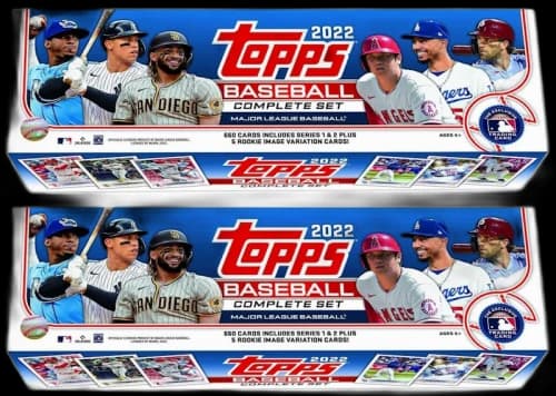 2022 Topps Baseball Complete Factory Set (Retail Blue) 2x Lot