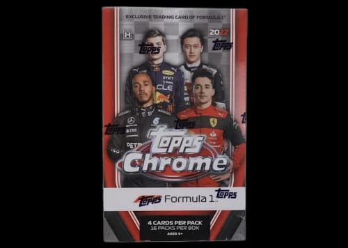 2022 Topps Chrome Formula 1 Racing Hobby Lite Box (16 Packs)