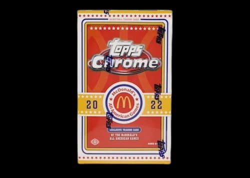 2022 Topps Chrome McDonald's All American Basketball Hobby Box