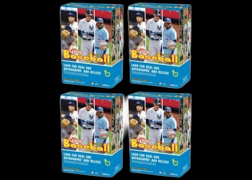 2022 Topps Heritage Baseball Blaster Box 4x Lot