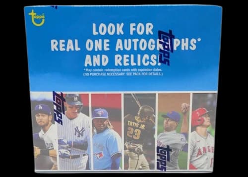 2022 Topps Heritage Baseball Retail Box