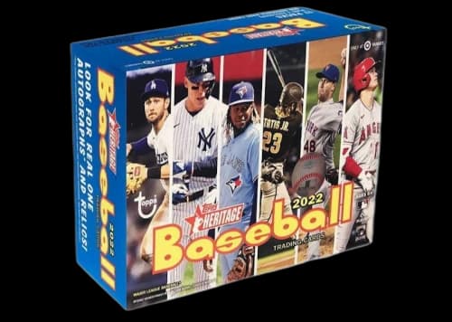 2022 Topps Heritage Baseball Target Mega Box (17 Packs)