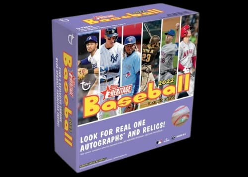 2022 Topps Heritage Baseball Walmart Mega Box (15 Packs)