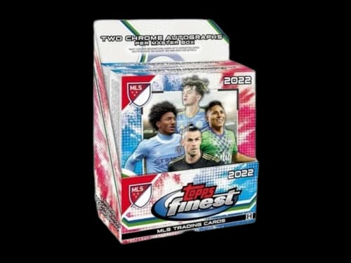 2022 Topps Major League Soccer Finest Hobby Master Box