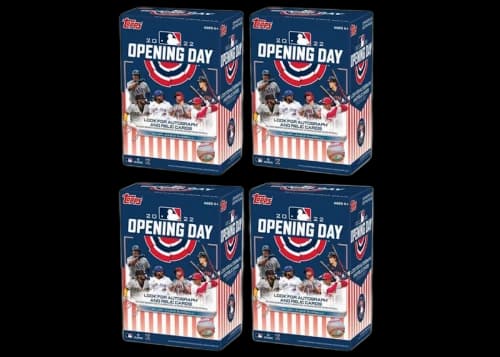 2022 Topps Opening Day Baseball Blaster Box 4x Lot