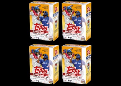 2022 Topps Series 2 Baseball Blaster Box 4x Lot