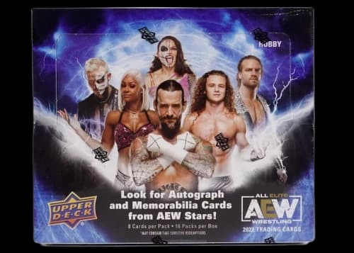 2022 Upper Deck AEW All Elite Wrestling Hobby Box