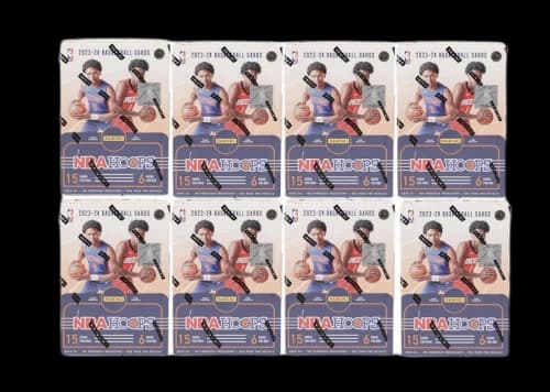 2023-2024 Panini NBA Hoops Basketball Blaster 8x Lot