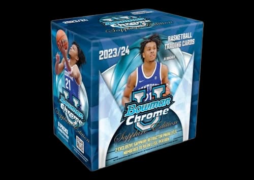 2023-24 Bowman University Chrome Sapphire Edition Basketball Hobby Box