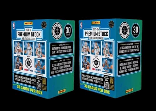 2023-24 Panini Premium Stock Basketball Blaster Box 2x Lot