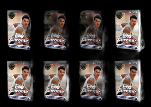 2023-24 Topps Chrome Basketball Hanger Box (8x Lot)
