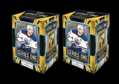 2023-24 Upper Deck Series 1 Hockey Blaster Box 2x Lot