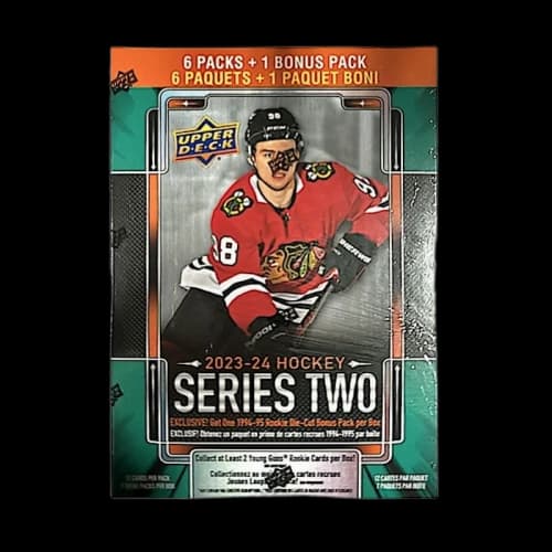2023-24 Upper Deck Series 2 Hockey Walmart Exclusive Mega Blaster