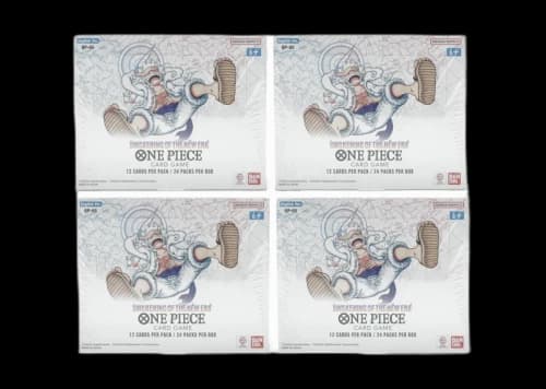 2023 Bandai One Piece Card Game Awakening of the New Era Booster Box (OP-05) English 4x Lot