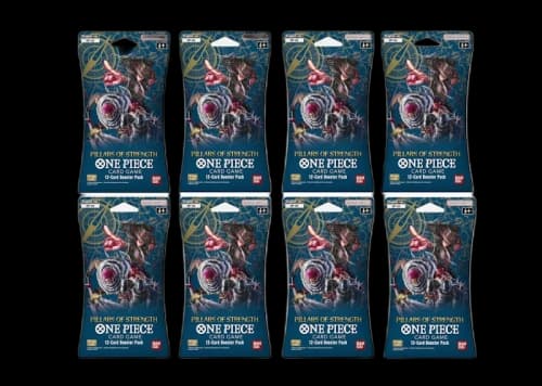 2023 Bandai One Piece Card Game Pillars of Strength Booster Pack (OP-03) (English) 8x Lot