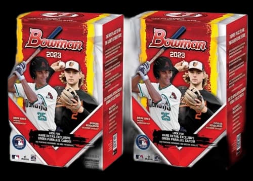 2023 Bowman Baseball Blaster Box 2x Lot