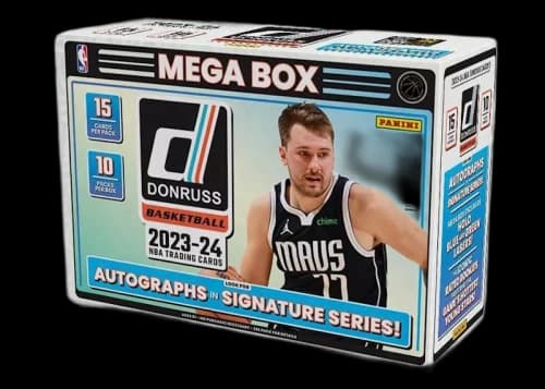2023 Panini Donruss Basketball Mega Box (Blue and Green Laser)